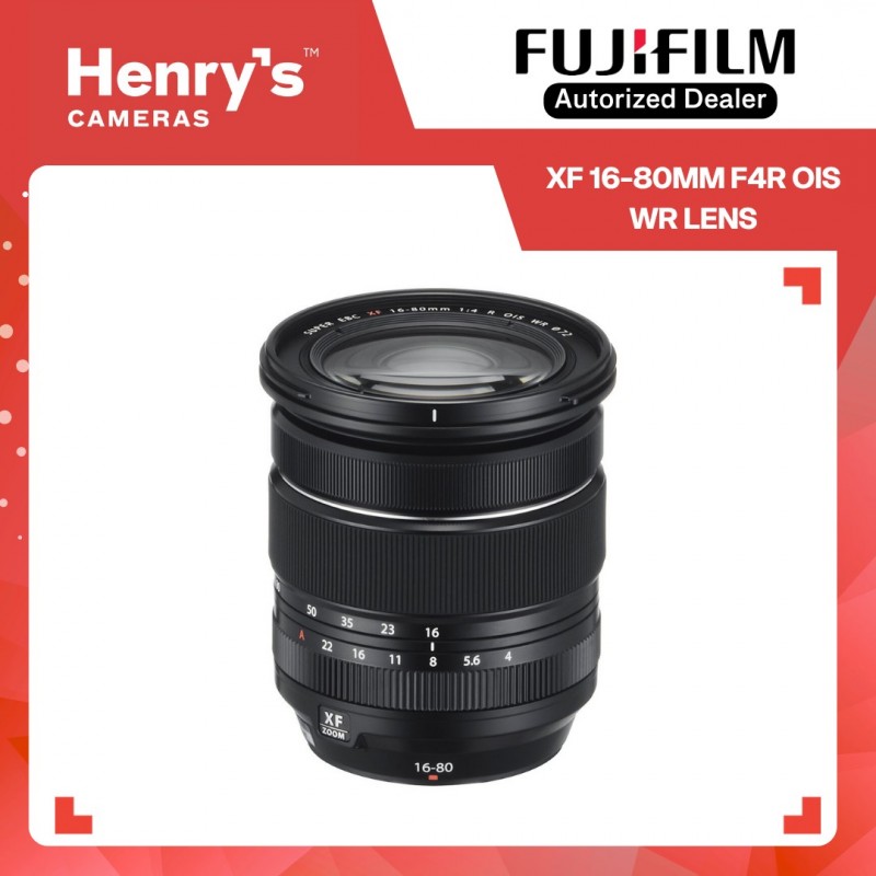 FUJIFILM XF 16-80MM F4R OIS WR LENS